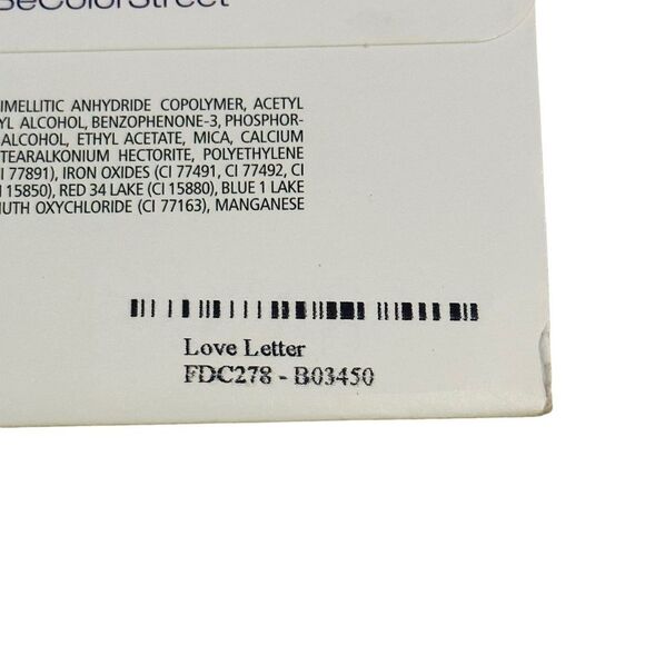 3/$20💘 Color Street Nail Polish Strips in Love Letter - Picture 15 of 15